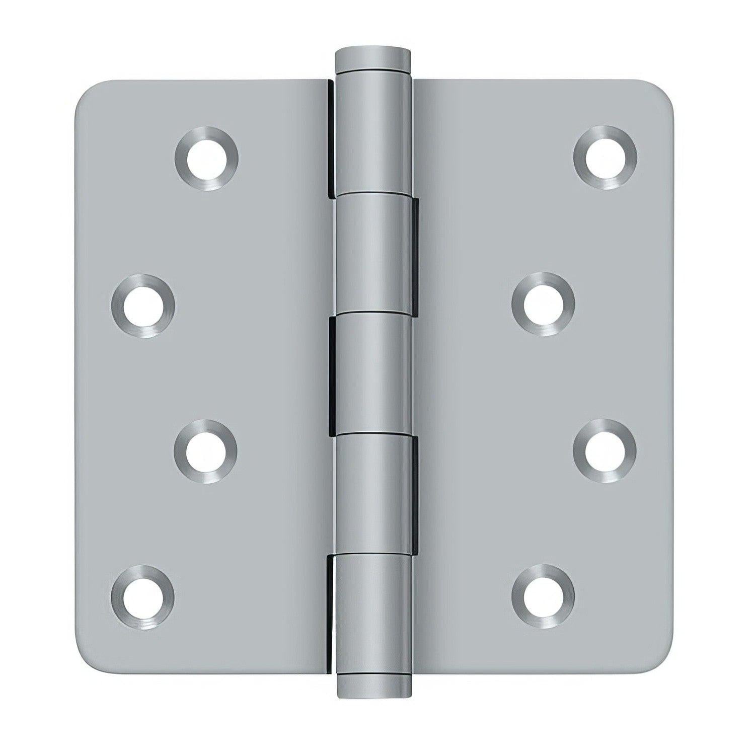 Deltana DSB4R4-RZ 4" x 4" 1/4" Radius Corner Ball Bearing Door Hinge