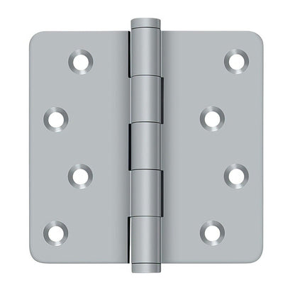 Deltana DSB4R4-RZ 4" x 4" 1/4" Radius Corner Ball Bearing Door Hinge