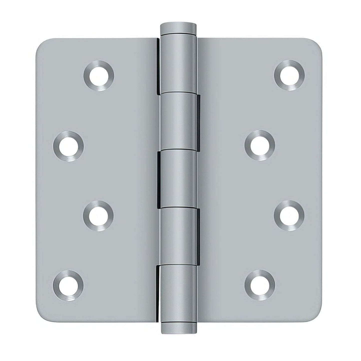 Deltana DSB4R4-RZ 4" x 4" 1/4" Radius Corner Ball Bearing Door Hinge