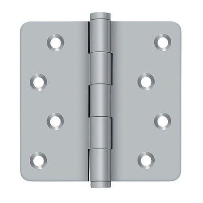 Deltana DSB4R4-RZ 4" x 4" 1/4" Radius Corner Ball Bearing Door Hinge