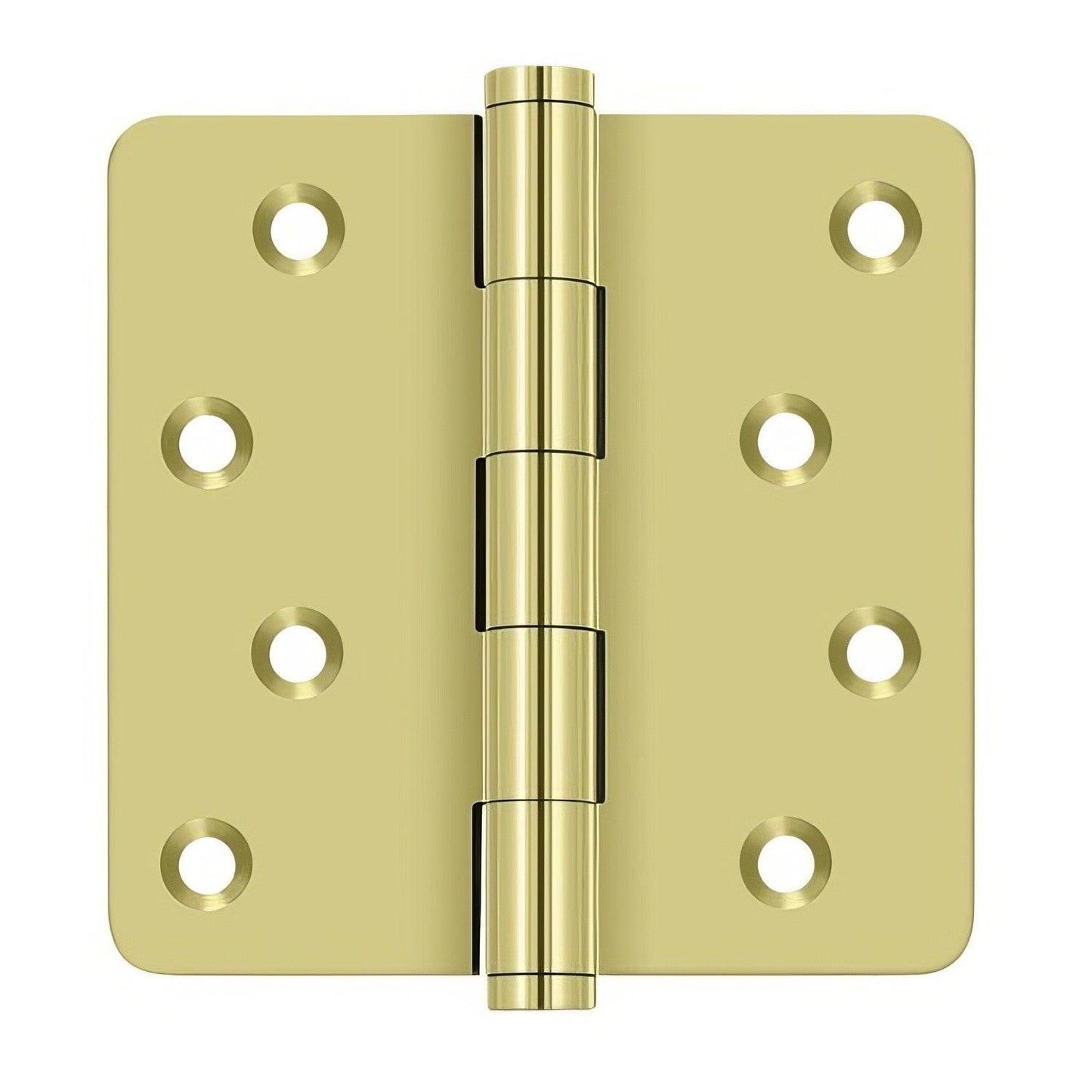Deltana DSB4R4-RZ 4" x 4" 1/4" Radius Corner Ball Bearing Door Hinge