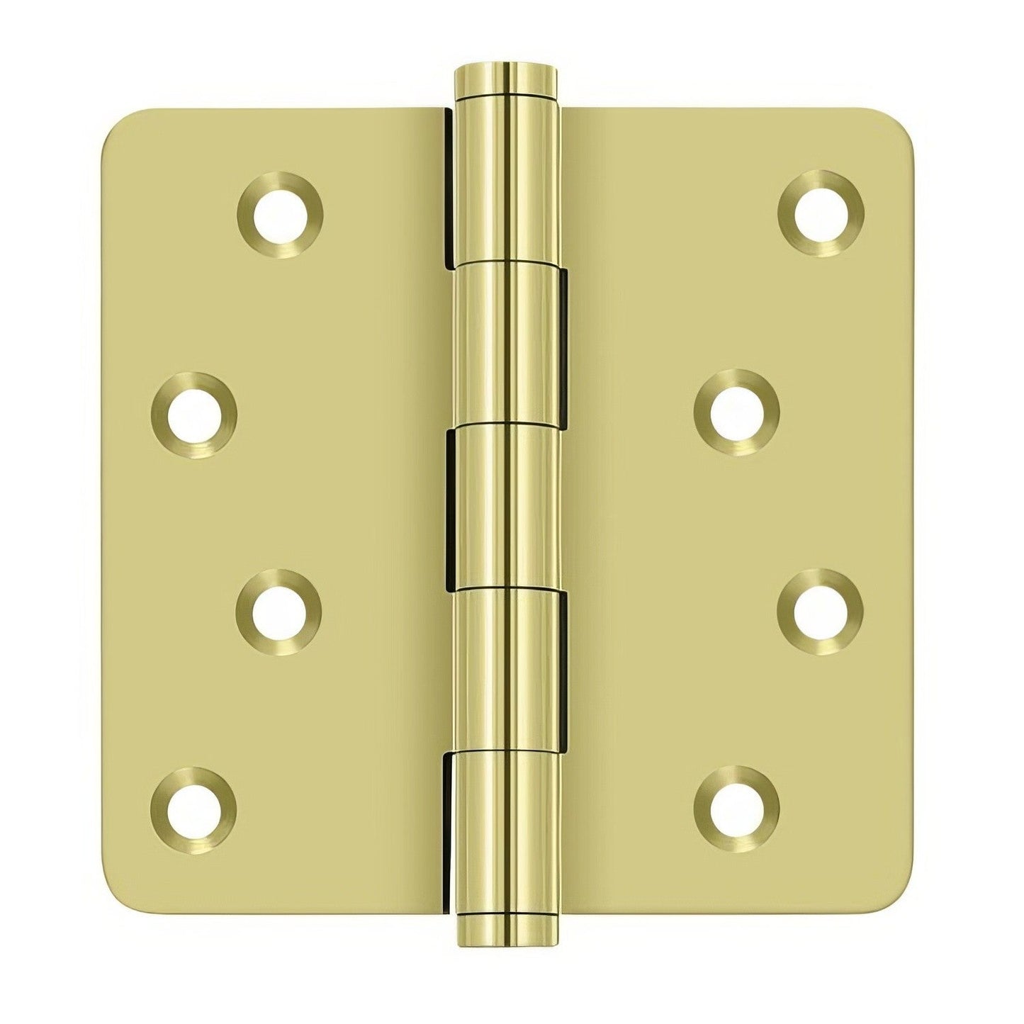 Deltana DSB4R4-RZ 4" x 4" 1/4" Radius Corner Ball Bearing Door Hinge