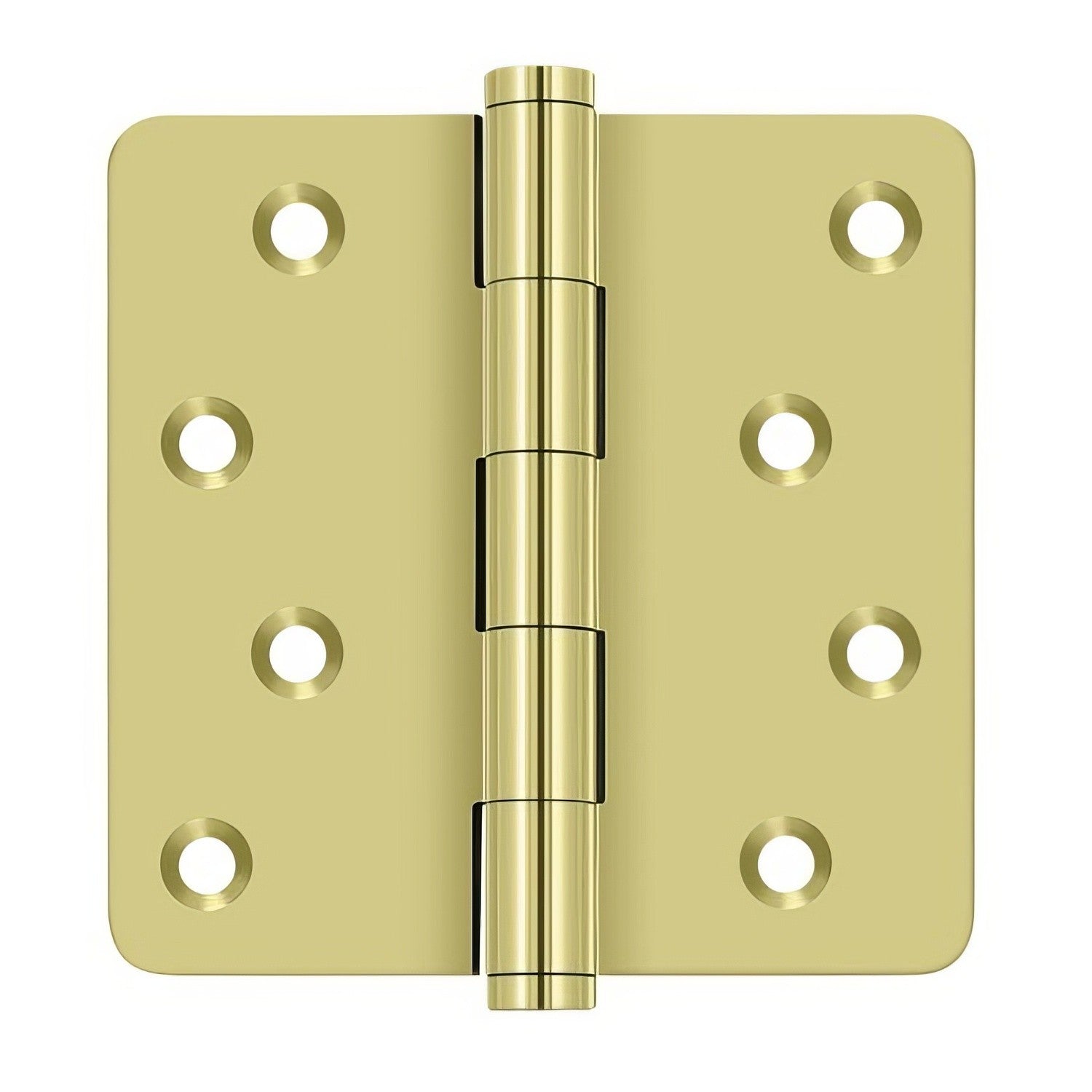 Deltana DSB4R4-RZ 4" x 4" 1/4" Radius Corner Ball Bearing Door Hinge