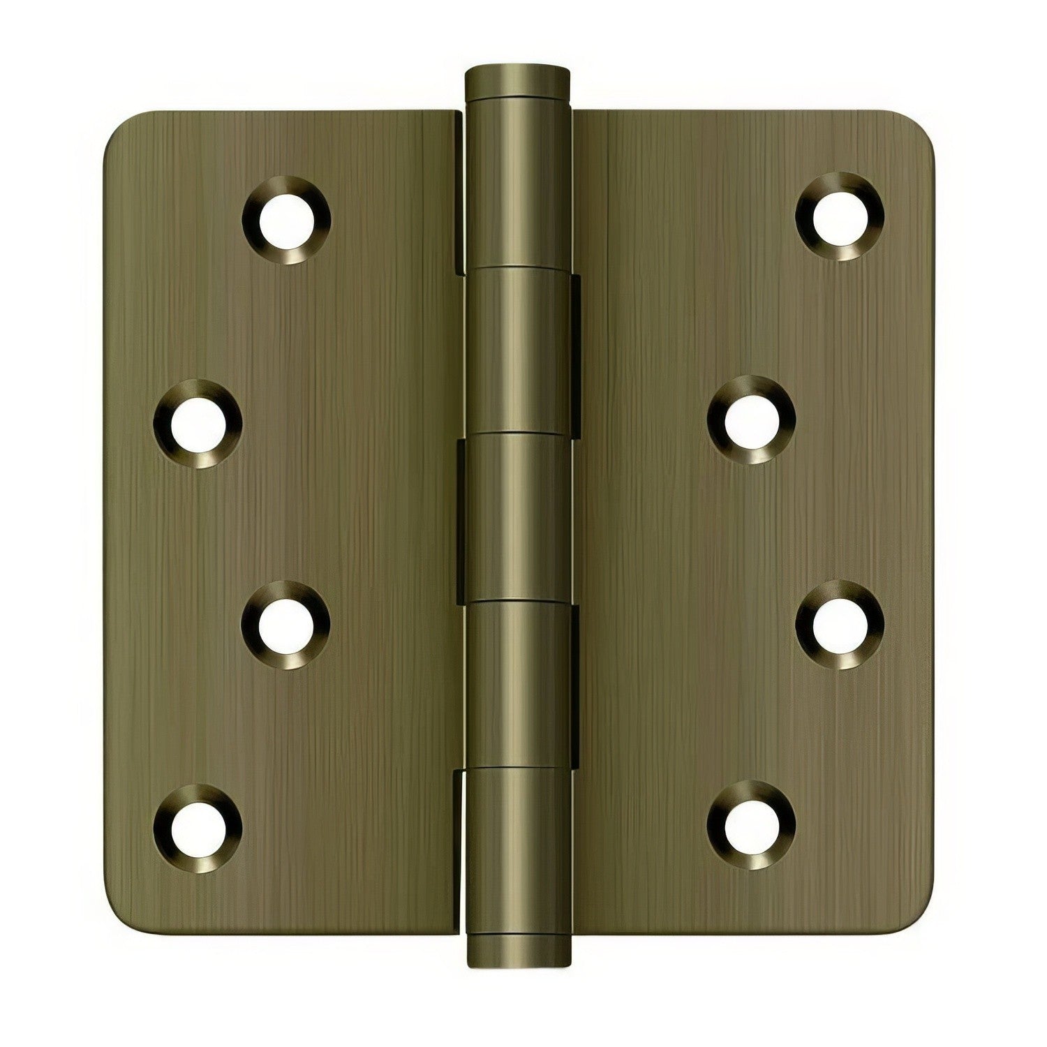 Deltana DSB4R4-RZ 4" x 4" 1/4" Radius Corner Ball Bearing Door Hinge