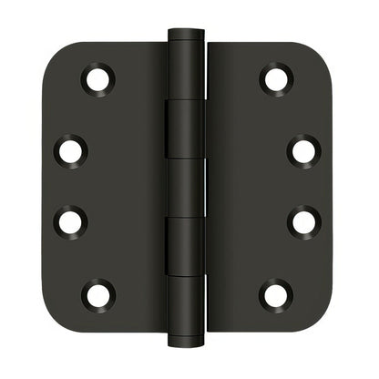 Deltana DSB4R5 4" x 4" 5/8" Radius Corner Door Hinge