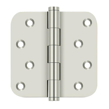 Deltana DSB4R5-RZ 4" x 4" 5/8" Radius Corner Door Hinge