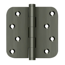 Deltana DSB4R5-RZ 4" x 4" 5/8" Radius Corner Door Hinge