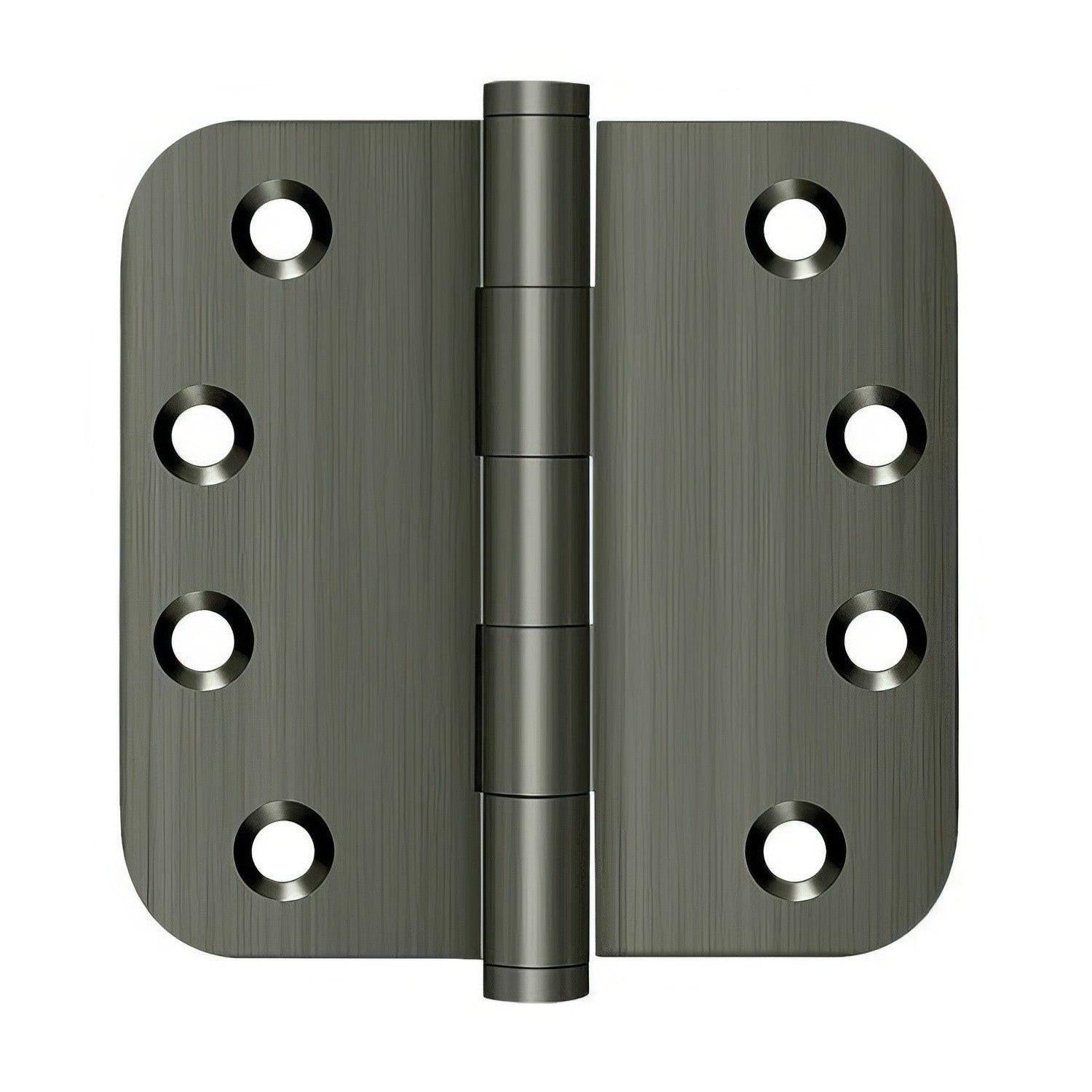 Deltana DSB4R5 4" x 4" 5/8" Radius Corner Door Hinge
