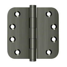 Deltana DSB4R5 4" x 4" 5/8" Radius Corner Door Hinge