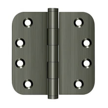 Deltana DSB4R5 4" x 4" 5/8" Radius Corner Door Hinge