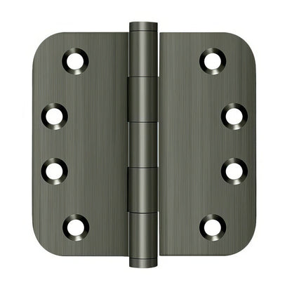 Deltana DSB4R5 4" x 4" 5/8" Radius Corner Door Hinge