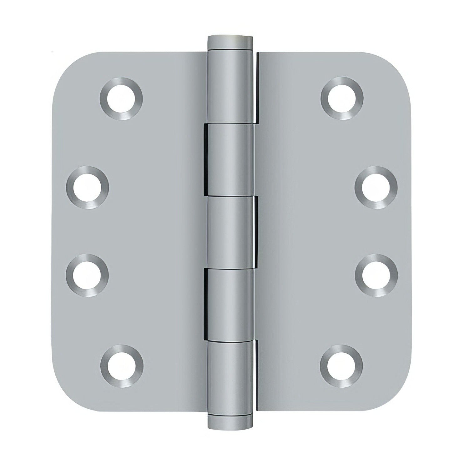 Deltana DSB4R5 4" x 4" 5/8" Radius Corner Door Hinge