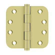 Deltana DSB4R5-R 4" x 4" 5/8" Radius Corner Door Hinge
