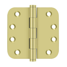 Deltana DSB4R5-R 4" x 4" 5/8" Radius Corner Door Hinge