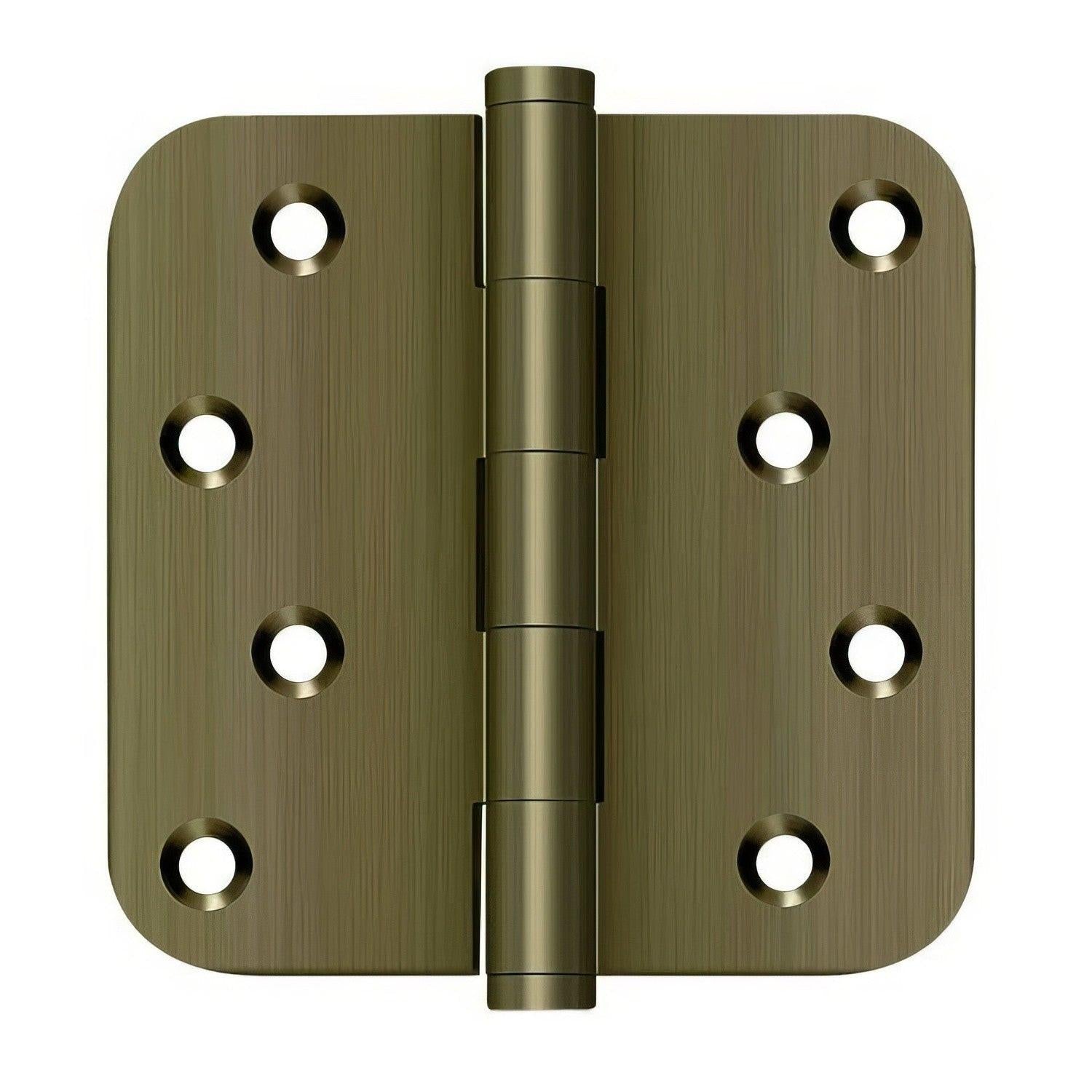 Deltana DSB4R5-RZ 4" x 4" 5/8" Radius Corner Door Hinge