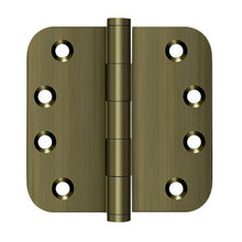 Deltana DSB4R5 4" x 4" 5/8" Radius Corner Door Hinge