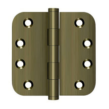 Deltana DSB4R5 4" x 4" 5/8" Radius Corner Door Hinge