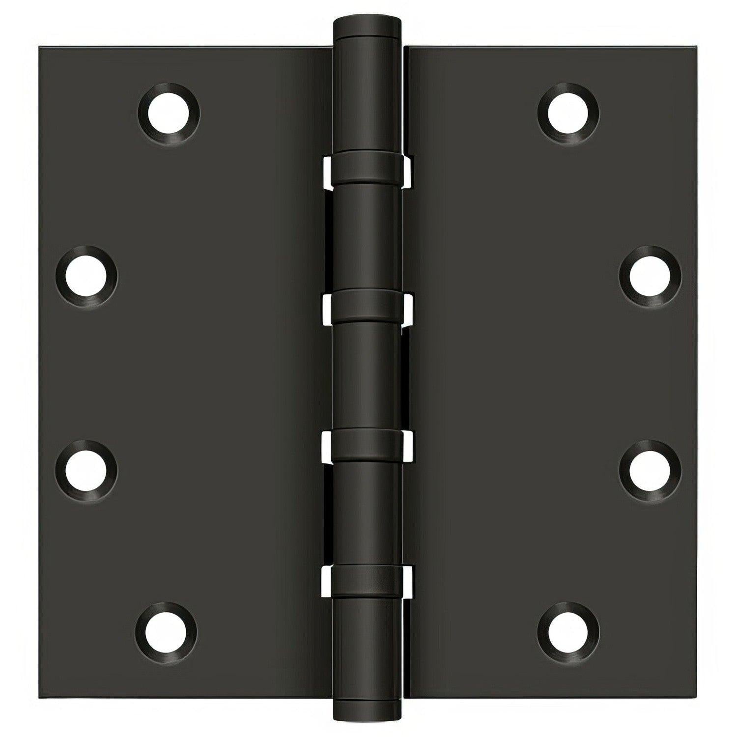 Deltana DSB55B 5" x 5" Square Corner Ball Bearing Door Hinge