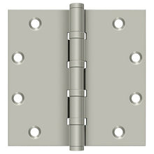 Deltana DSB55B 5" x 5" Square Corner Ball Bearing Door Hinge