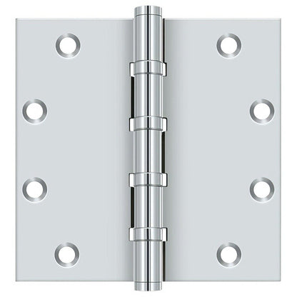 Deltana DSB55B 5" x 5" Square Corner Ball Bearing Door Hinge