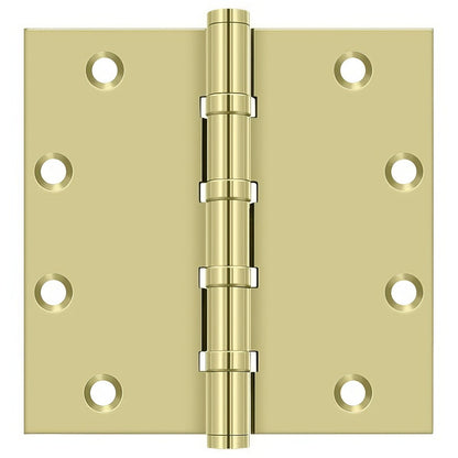 Deltana DSB55B 5" x 5" Square Corner Ball Bearing Door Hinge