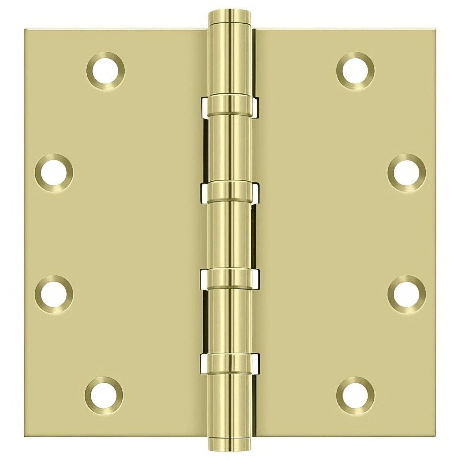 Deltana DSB55B 5" x 5" Square Corner Ball Bearing Door Hinge
