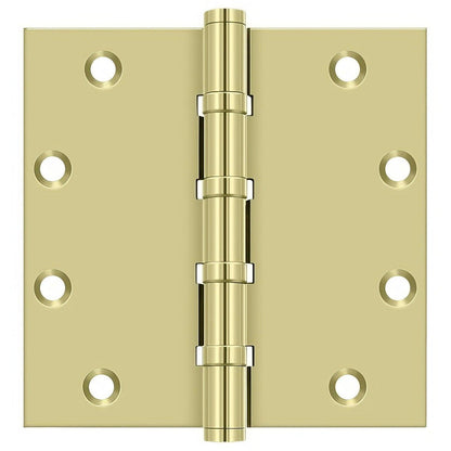 Deltana DSB55B 5" x 5" Square Corner Ball Bearing Door Hinge
