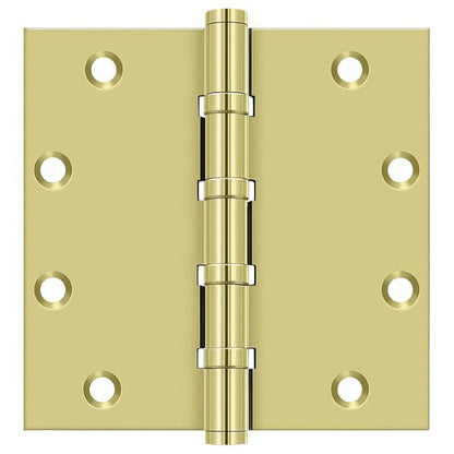 Deltana DSB55B 5" x 5" Square Corner Ball Bearing Door Hinge