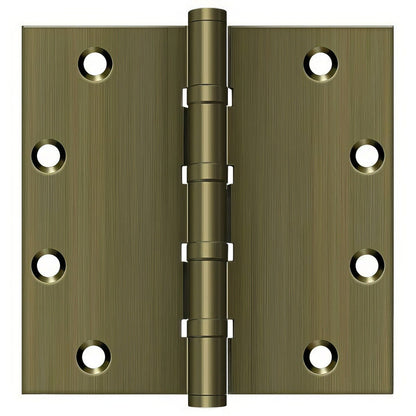 Deltana DSB55B 5" x 5" Square Corner Ball Bearing Door Hinge
