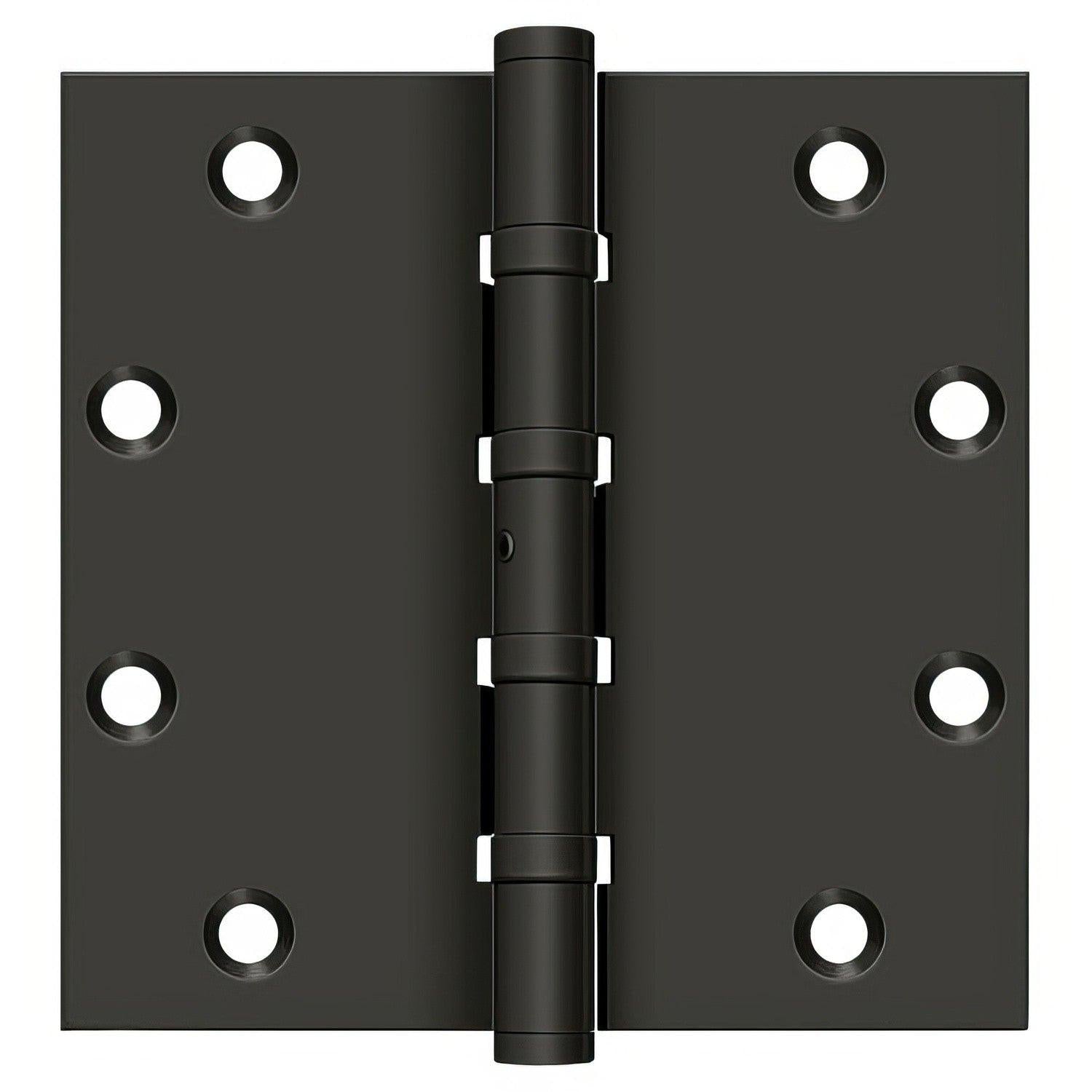 Deltana DSB55NB 5" x 5" NRP Square Corner Ball Bearing Door Hinge