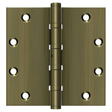 Deltana DSB55NB 5" x 5" NRP Square Corner Ball Bearing Door Hinge