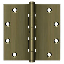 Deltana DSB55NB 5" x 5" NRP Square Corner Ball Bearing Door Hinge