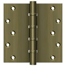 Deltana DSB66BB 6" x 6" Square Corner Ball Bearing Door Hinge