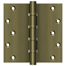 Deltana DSB66BB 6" x 6" Square Corner Ball Bearing Door Hinge