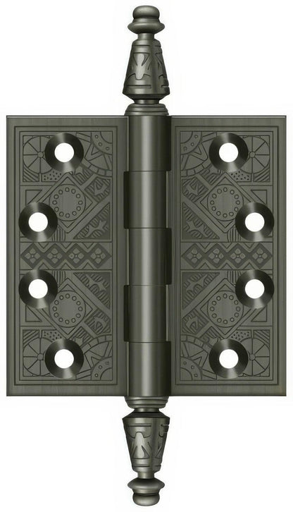 Deltana DSBP35 3-1/2" x 3-1/2" Square Corner Door Hinge