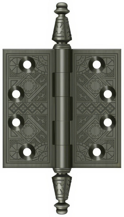 Deltana DSBP35 3-1/2" x 3-1/2" Square Corner Door Hinge