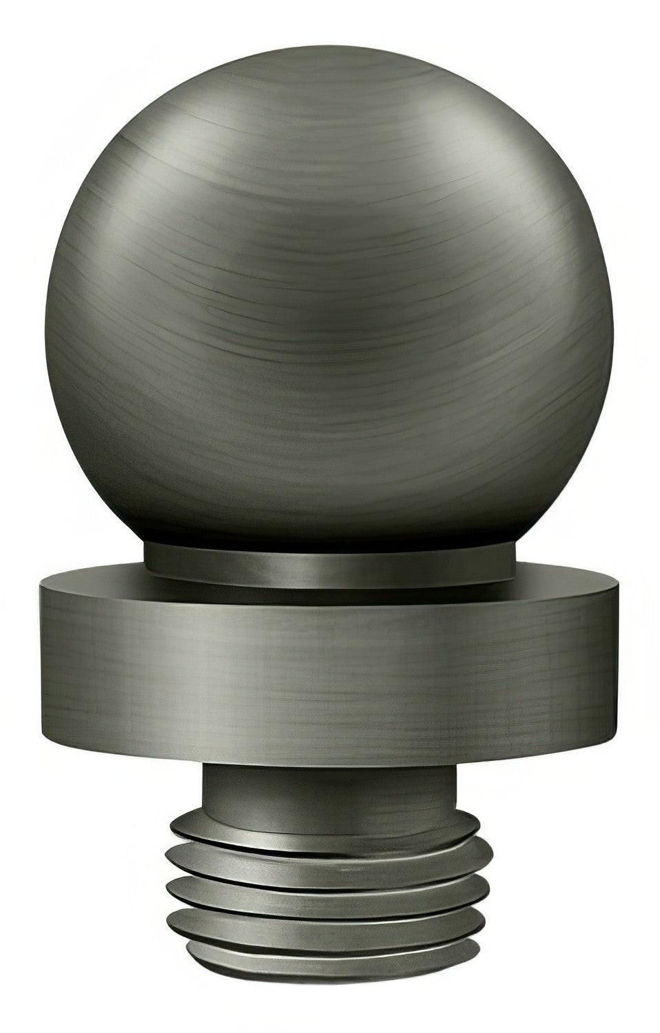 Deltana DSBTL Ball Tip Finials for 6" x 6" Hinge