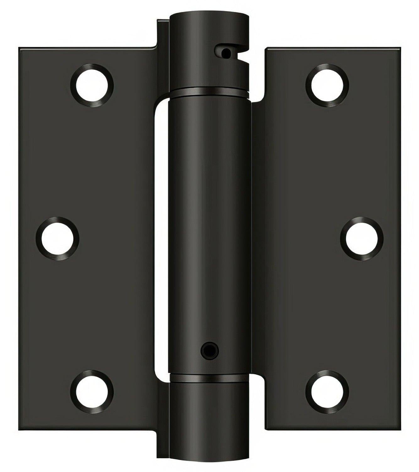 Deltana DSH35U 3-1/2" x 3-1/2" NRP Square Corner Spring Hinge