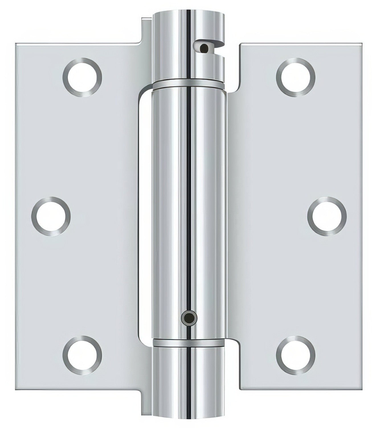Deltana DSH35U 3-1/2" x 3-1/2" NRP Square Corner Spring Hinge