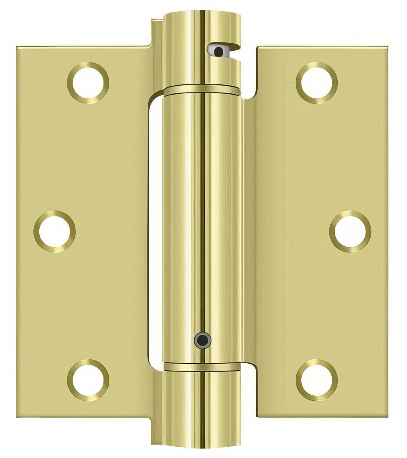 Deltana DSH35U 3-1/2" x 3-1/2" NRP Square Corner Spring Hinge