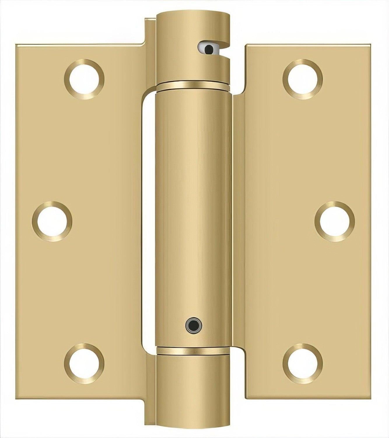 Deltana DSH35U 3-1/2" x 3-1/2" NRP Square Corner Spring Hinge