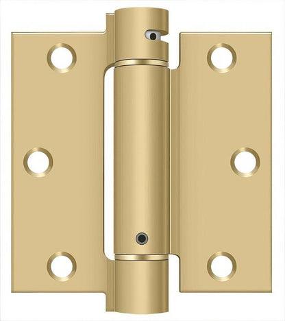 Deltana DSH35U 3-1/2" x 3-1/2" NRP Square Corner Spring Hinge