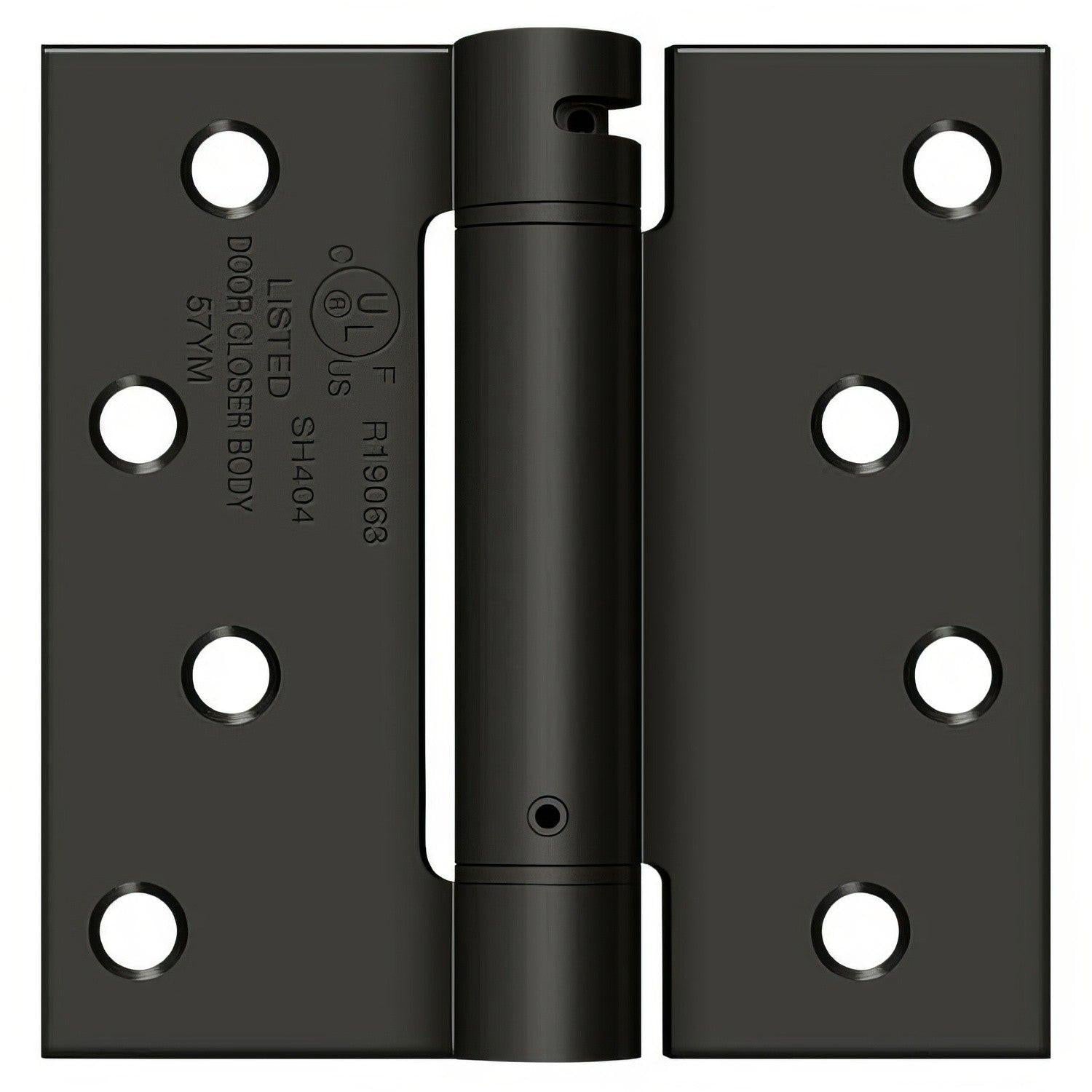 Deltana DSH44 4" x 4" NRP Square Corner Spring Hinge