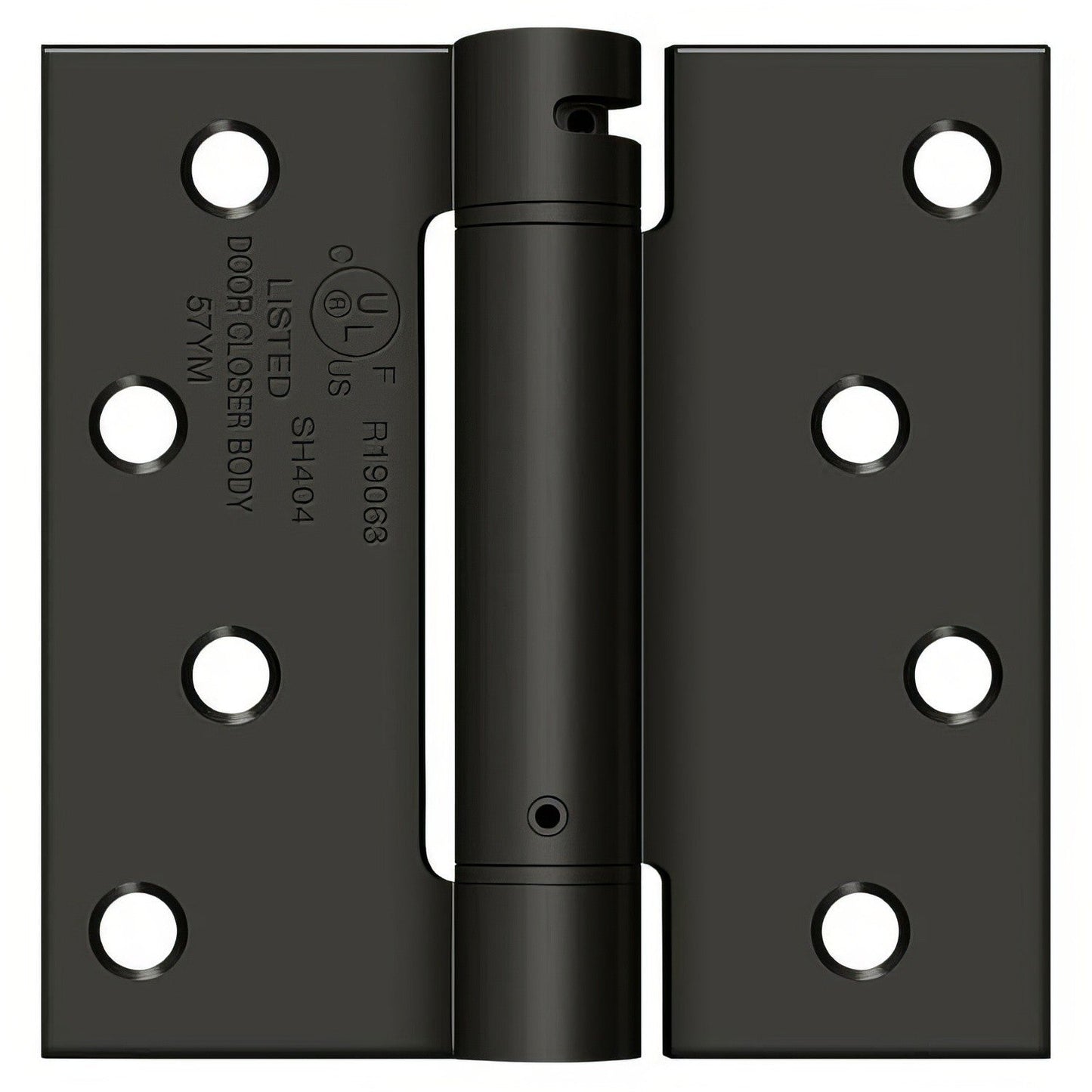 Deltana DSH44 4" x 4" NRP Square Corner Spring Hinge