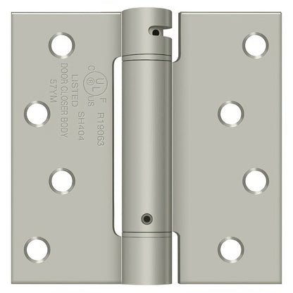 Deltana DSH44 4" x 4" NRP Square Corner Spring Hinge