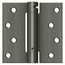 Deltana DSH44 4" x 4" NRP Square Corner Spring Hinge