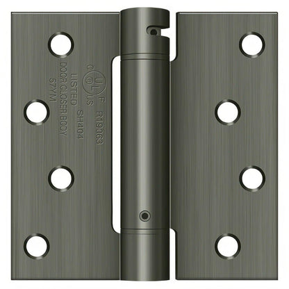 Deltana DSH44 4" x 4" NRP Square Corner Spring Hinge