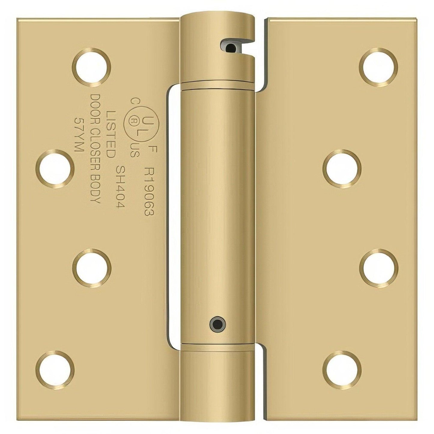 Deltana DSH44 4" x 4" NRP Square Corner Spring Hinge