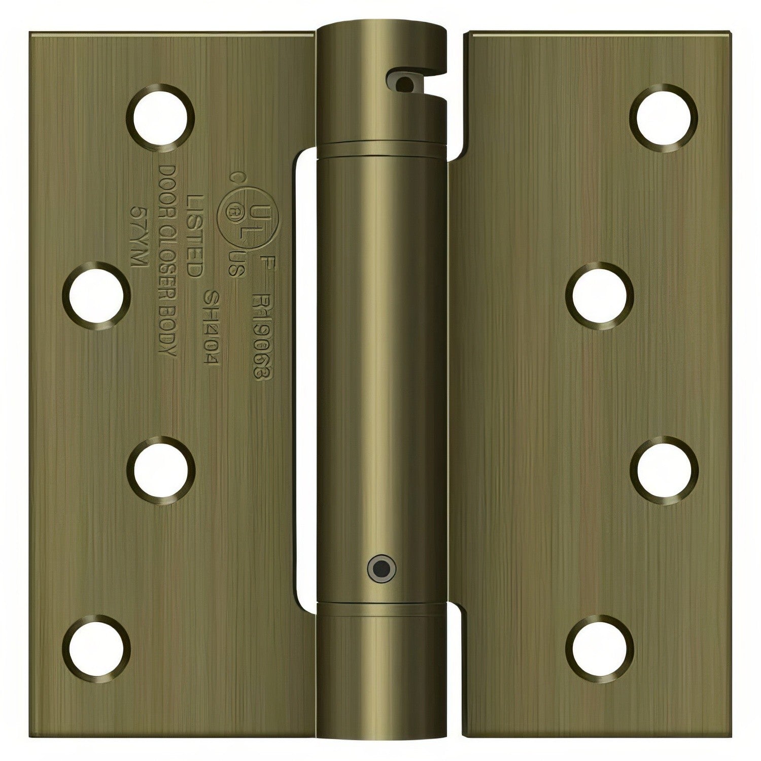 Deltana DSH44 4" x 4" NRP Square Corner Spring Hinge
