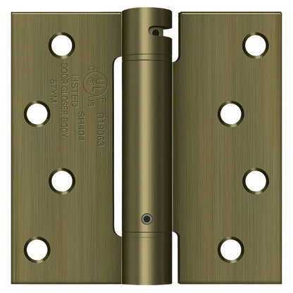 Deltana DSH44 4" x 4" NRP Square Corner Spring Hinge